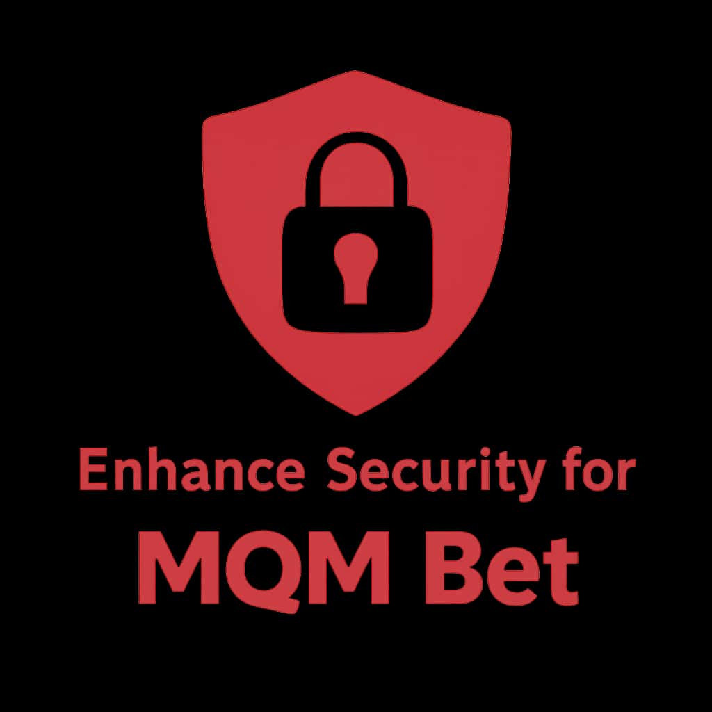 An icon representing security enhancement for MQM Bet.