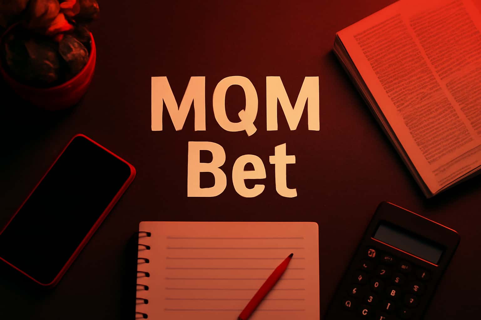 An informative scene depicting MQM Bet Guides with a professional and neutral aesthetic.