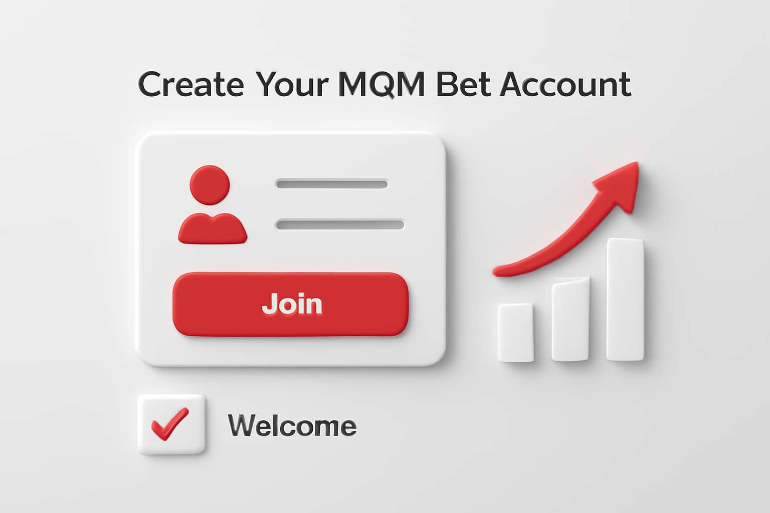 Create Your MQM Bet Account Interface