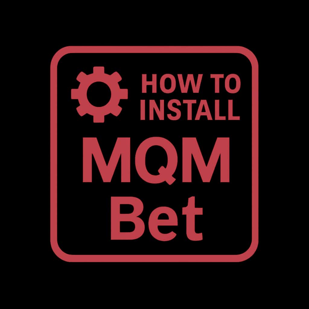 Icon representing the installation guide for MQM Bet.