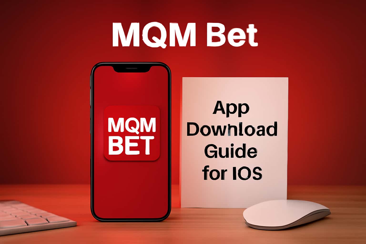 Hero image for MQM Bet App Download Guide for iOS.
