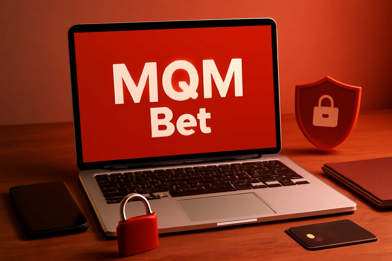 Informational graphic about securing your MQM Bet account