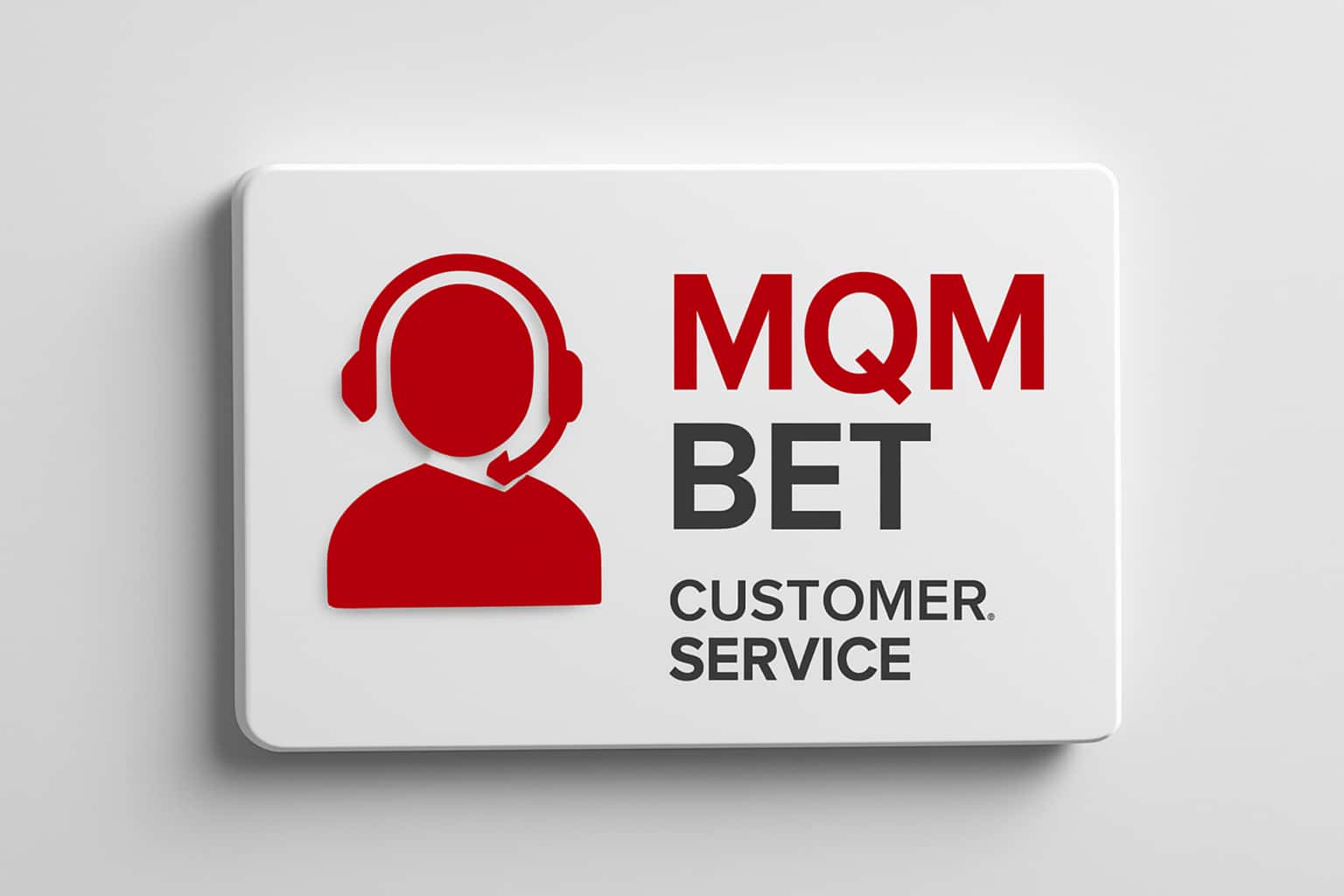 MQM Bet Customer Service Interface